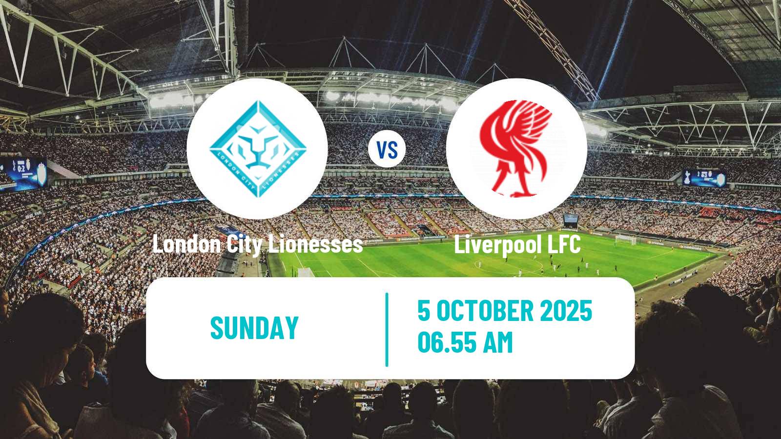 Soccer English WSL London City Lionesses - Liverpool LFC