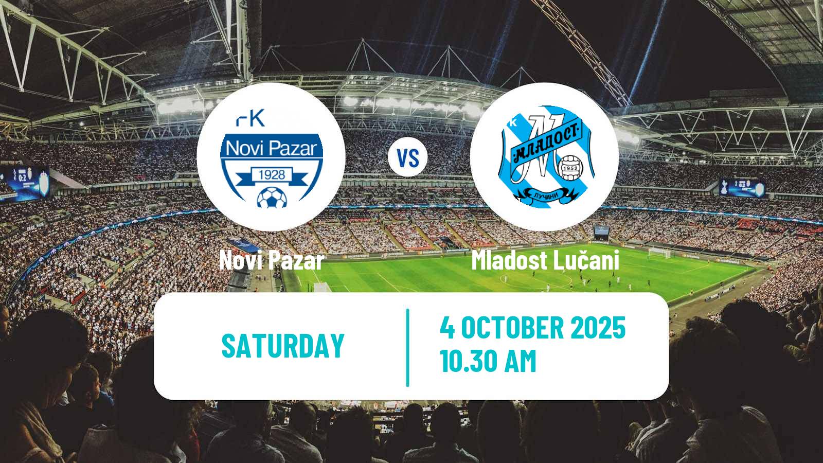 Soccer Serbian Superliga Novi Pazar - Mladost Lučani