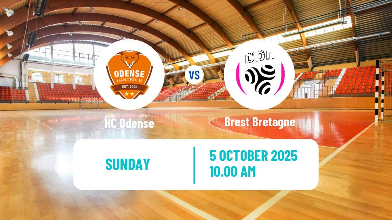 Handball EHF Champions League Women Odense - Brest Bretagne