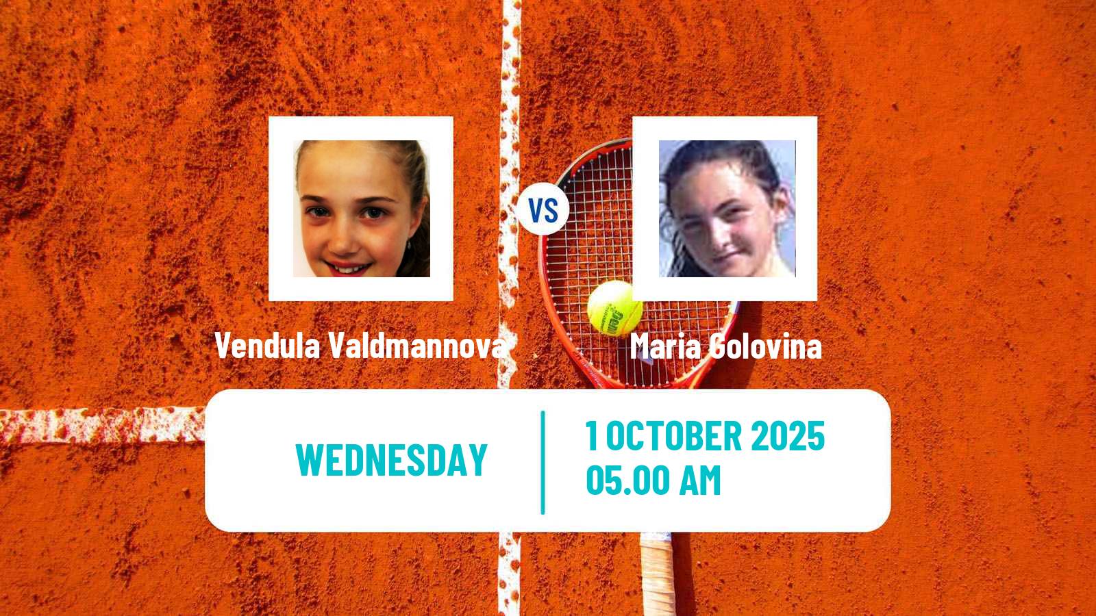 Tennis ITF W35 Monastir 6 Women Vendula Valdmannova - Maria Golovina