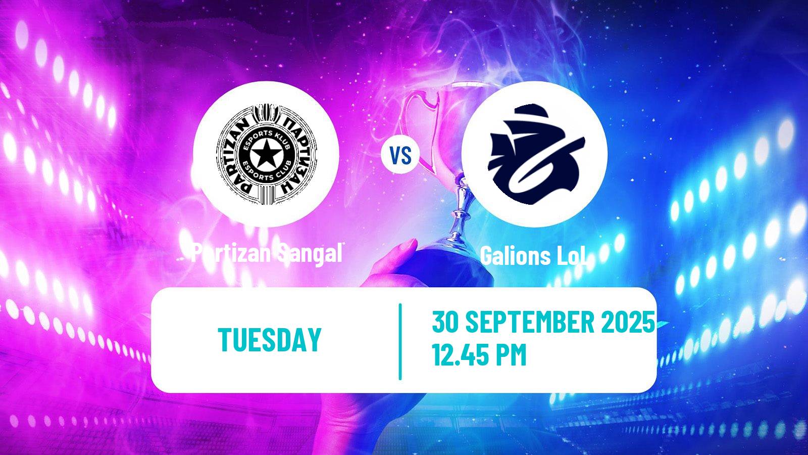 Esports League Of Legends Emea Masters Partizan Sangal - Galions