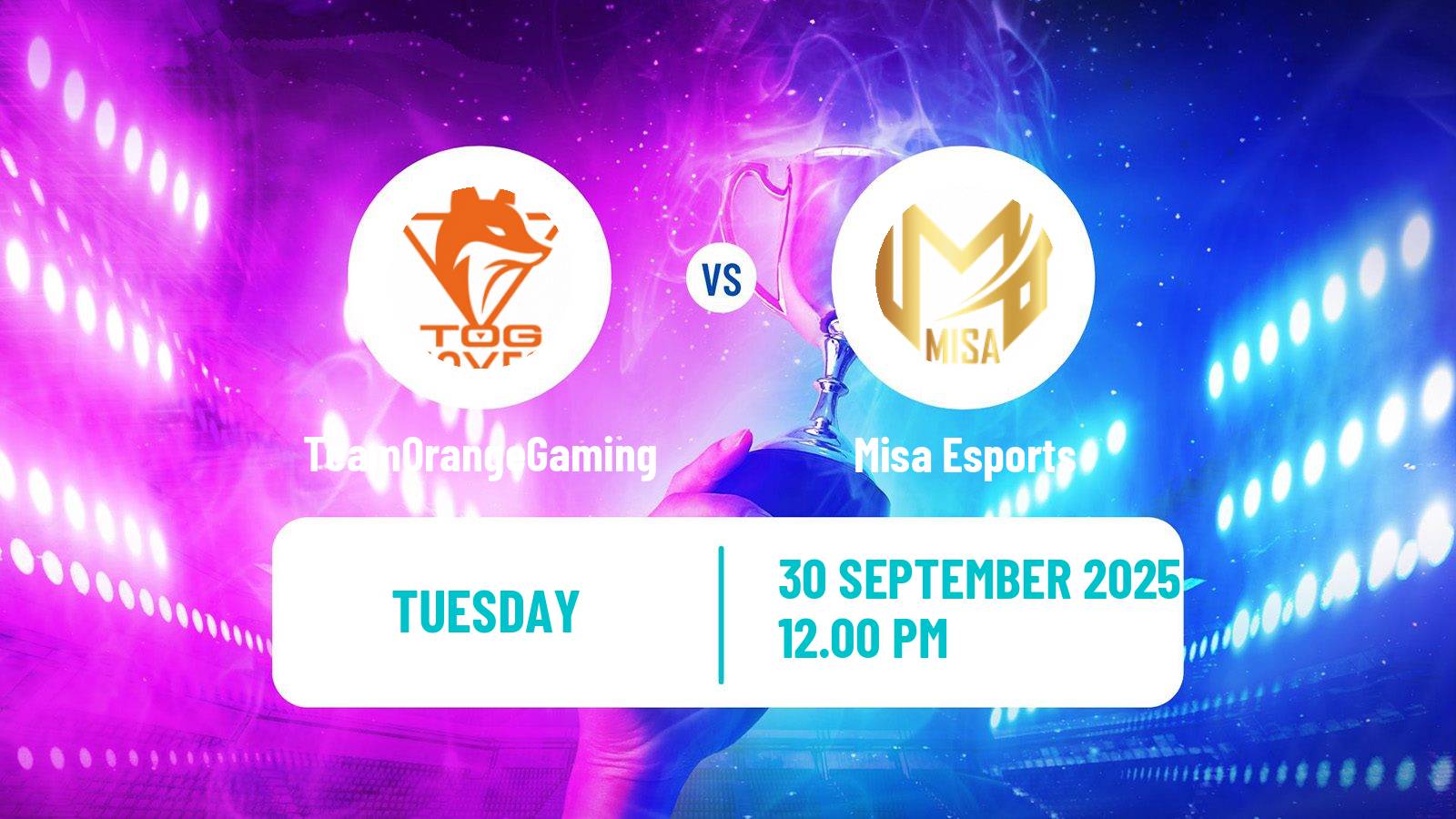 Esports League Of Legends Emea Masters TeamOrangeGaming - Misa Esports