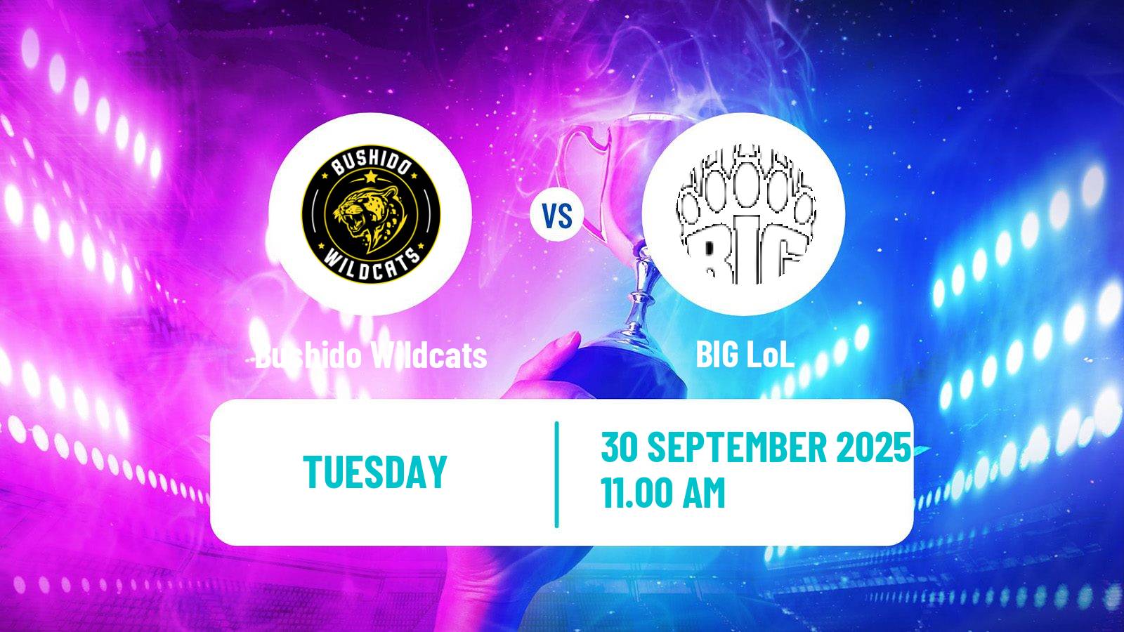 Esports League Of Legends Emea Masters Bushido Wildcats - BIG