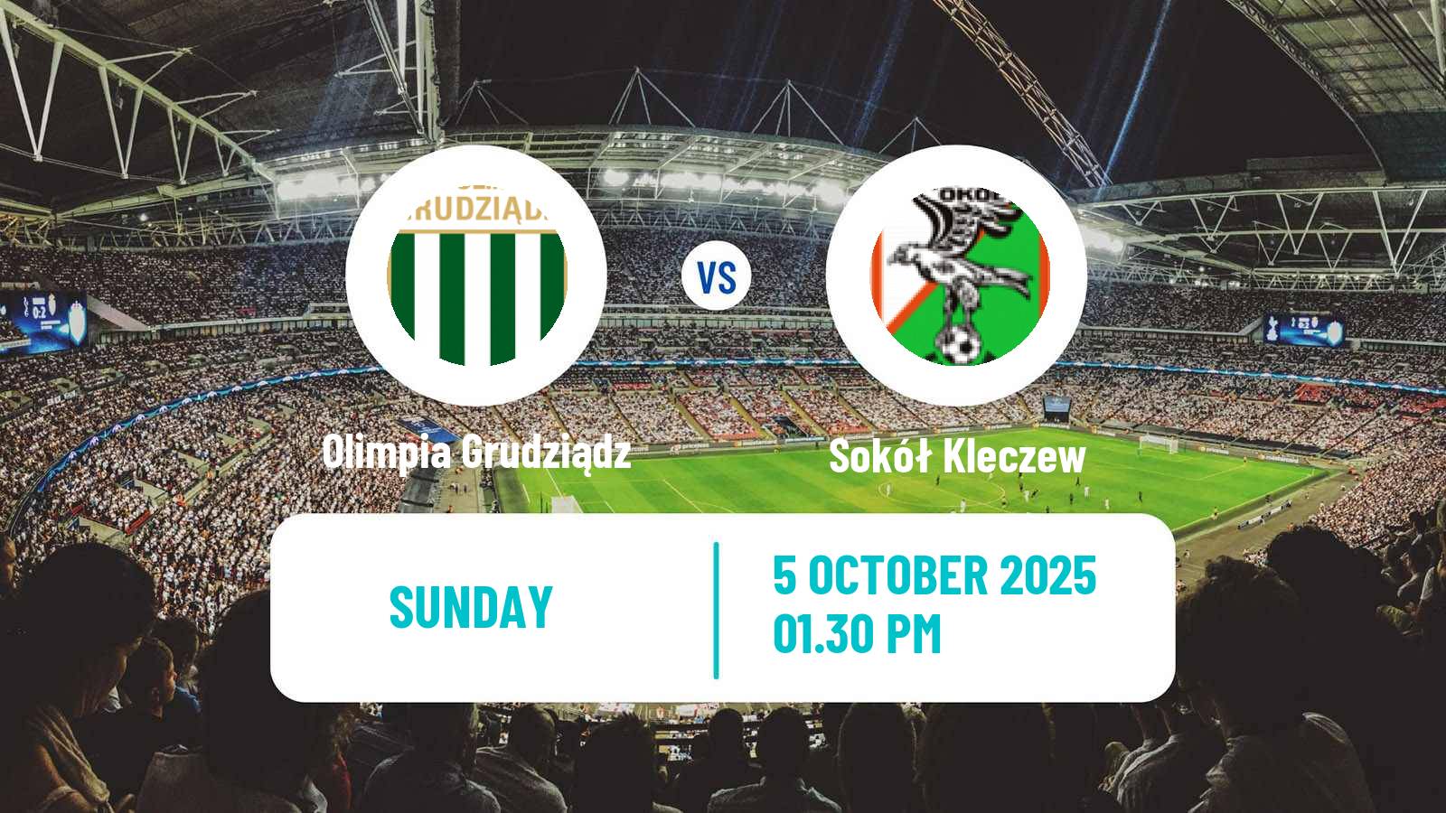 Soccer Polish Division 2 Olimpia Grudziądz - Sokół Kleczew
