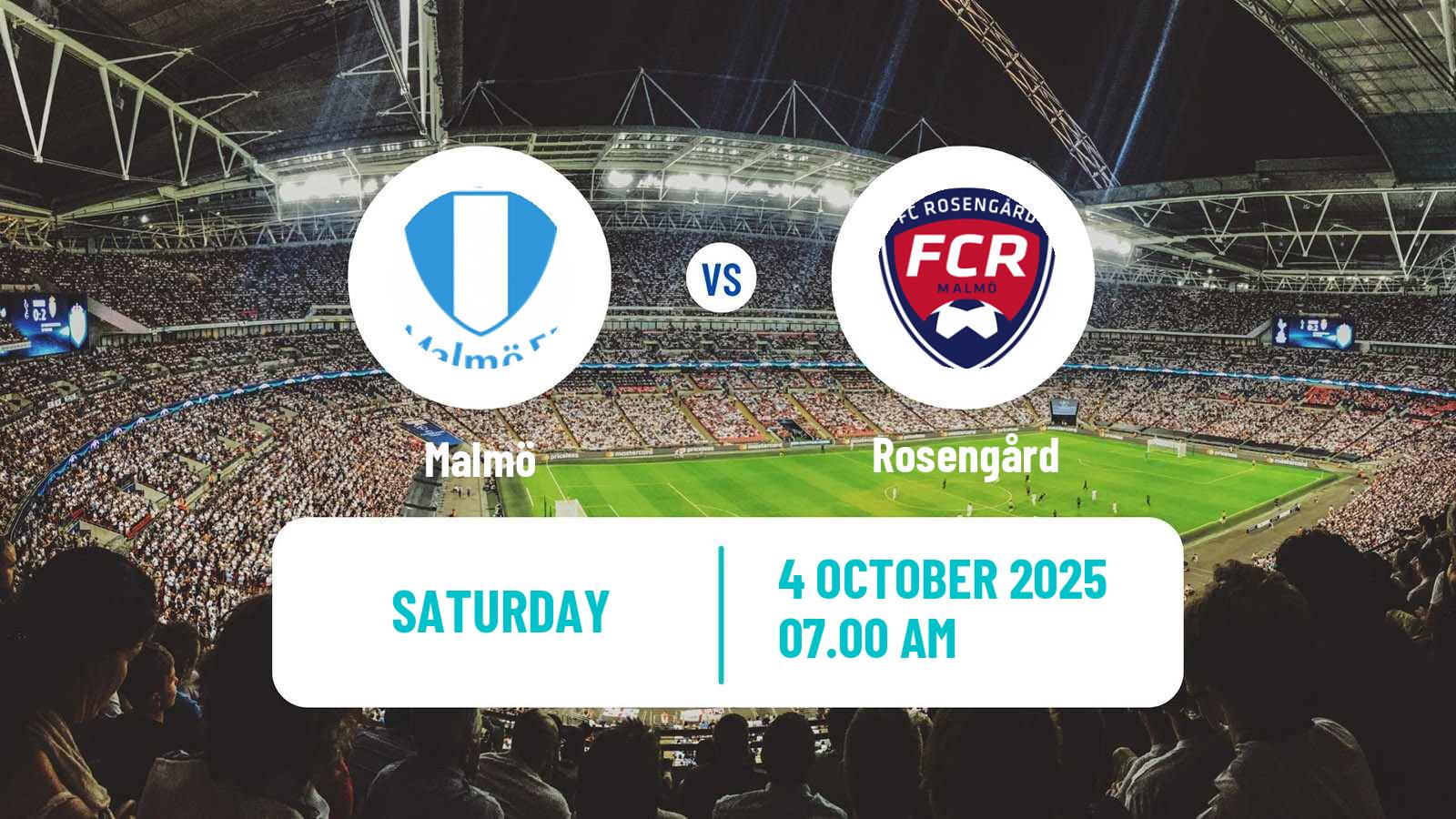 Soccer Swedish Allsvenskan Women Malmö - Rosengård