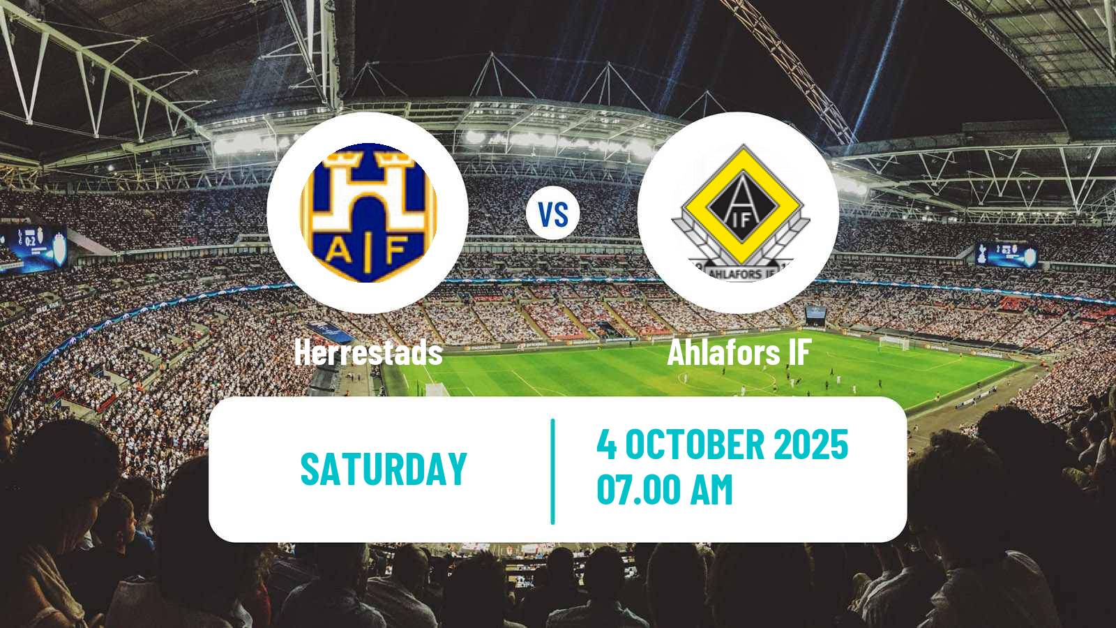 Soccer Swedish Division 2 - Norra Götaland Herrestads - Ahlafors
