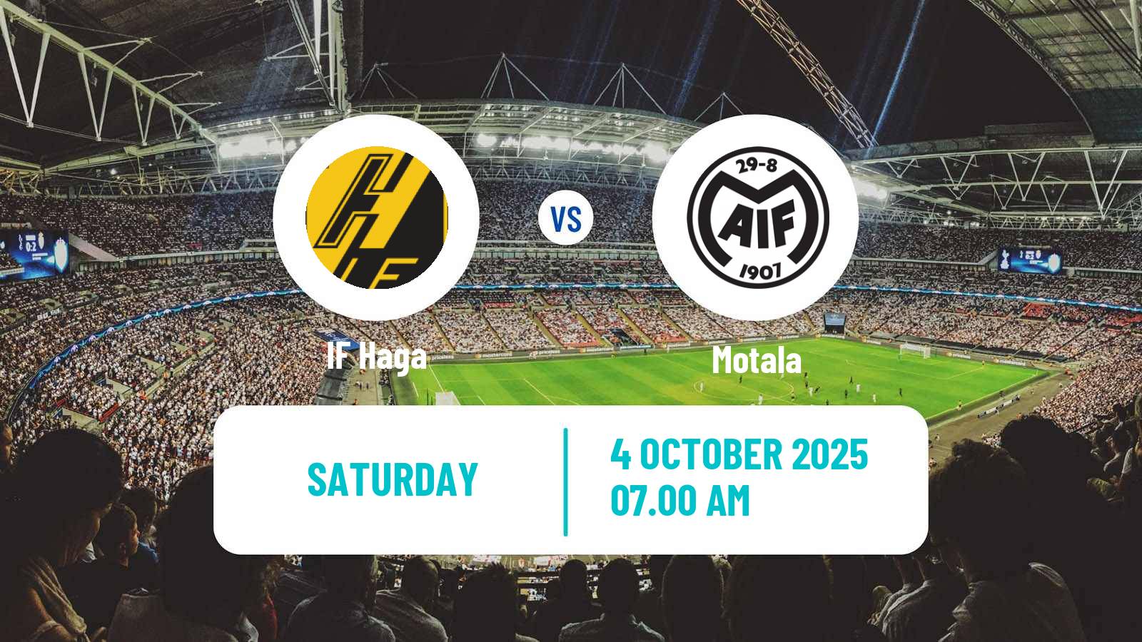 Soccer Swedish Division 2 - Norra Götaland Haga - Motala