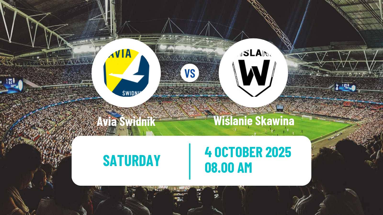 Soccer Polish Division 3 - Group IV Avia Świdnik - Wiślanie Skawina