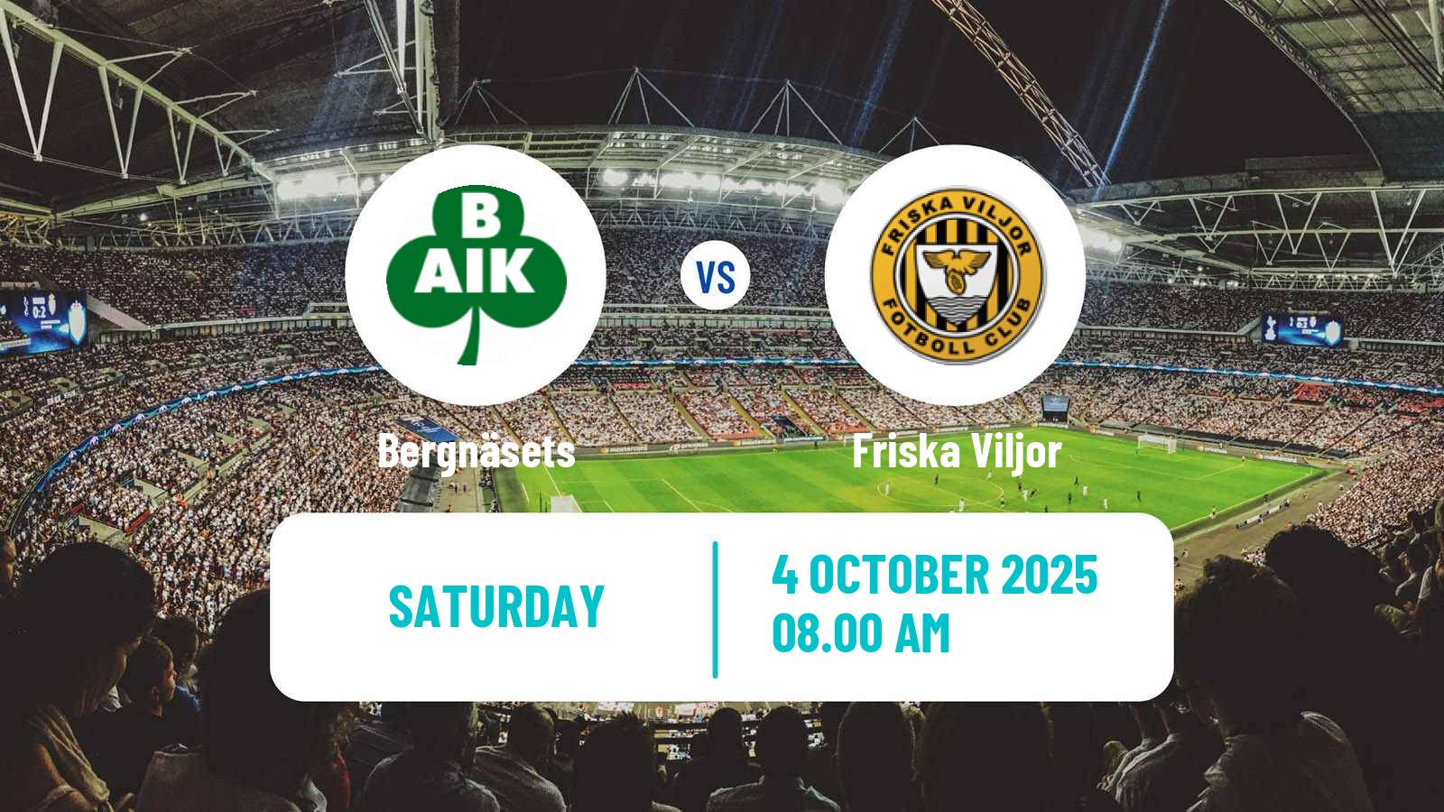 Soccer Swedish Division 2 - Norrland Bergnäsets - Friska Viljor