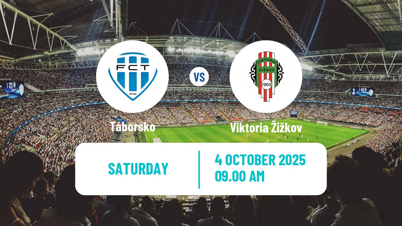 Soccer Czech Division 2 Táborsko - Viktoria Žižkov