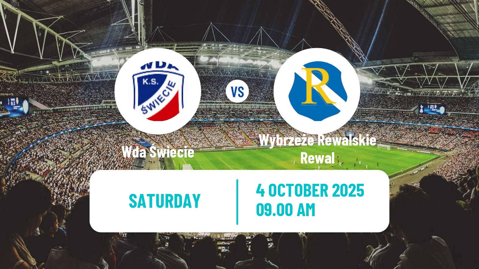 Soccer Polish Division 3 - Group II Wda Świecie - Wybrzeże Rewalskie Rewal