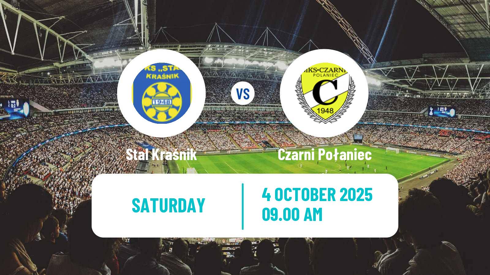 Soccer Polish Division 3 - Group IV Stal Kraśnik - Czarni Połaniec
