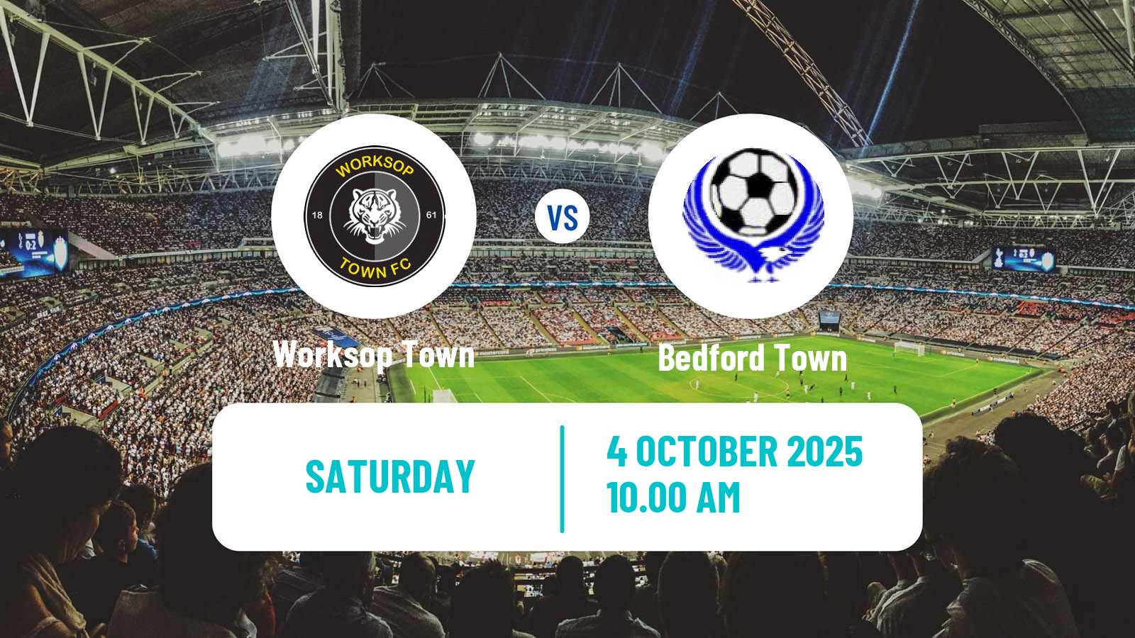 Soccer English National League North Worksop Town - Bedford Town