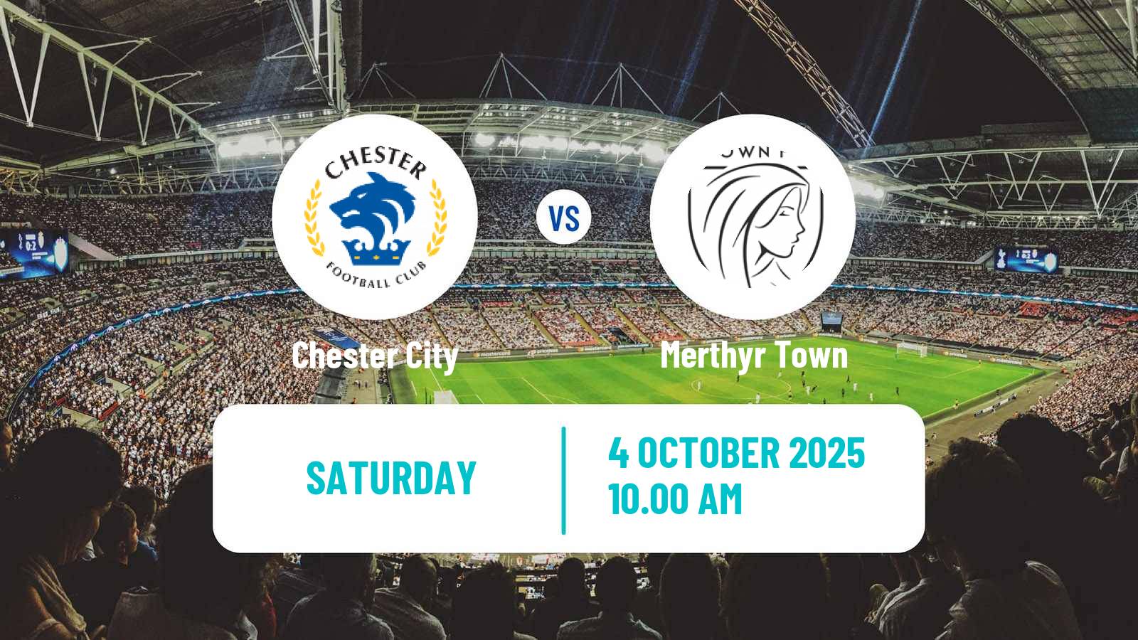 Soccer English National League North Chester - Merthyr Town