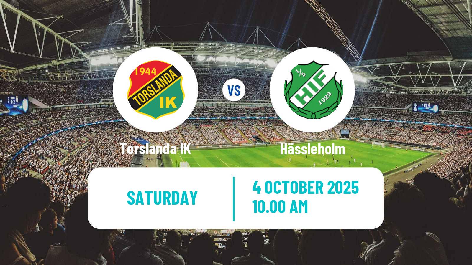 Soccer Swedish Division 1 Södra Torslanda - Hässleholm