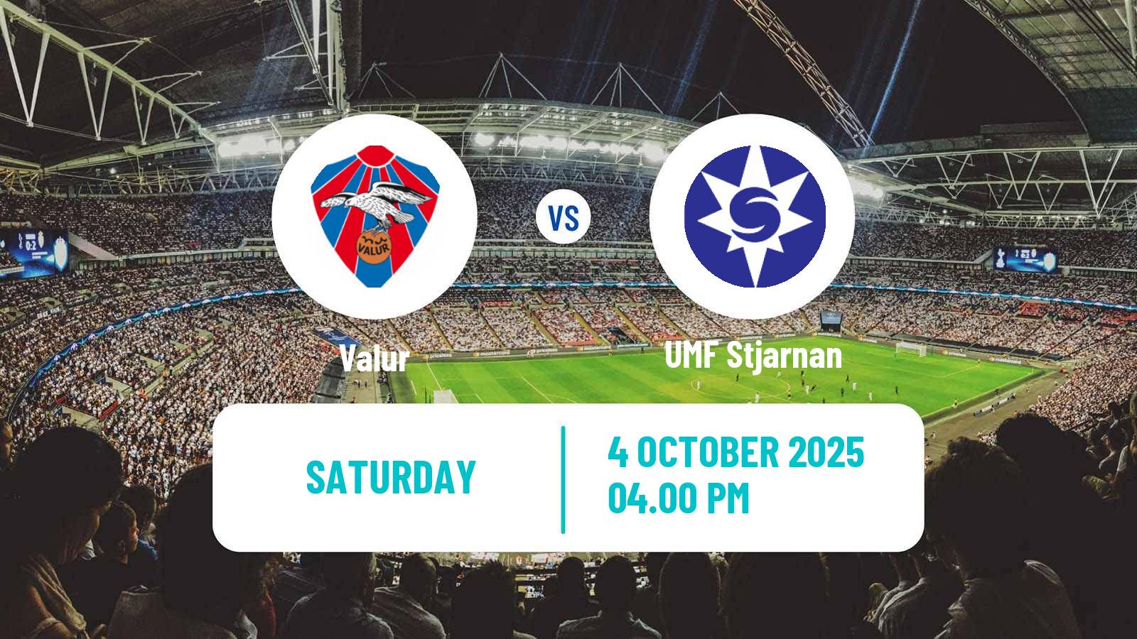 Soccer Icelandic Besta-deild karla Valur - Stjarnan