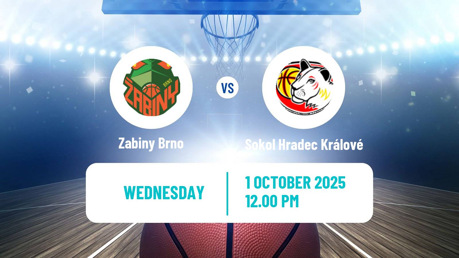 Basketball Czech ZBL Women Zabiny Brno - Sokol Hradec Králové