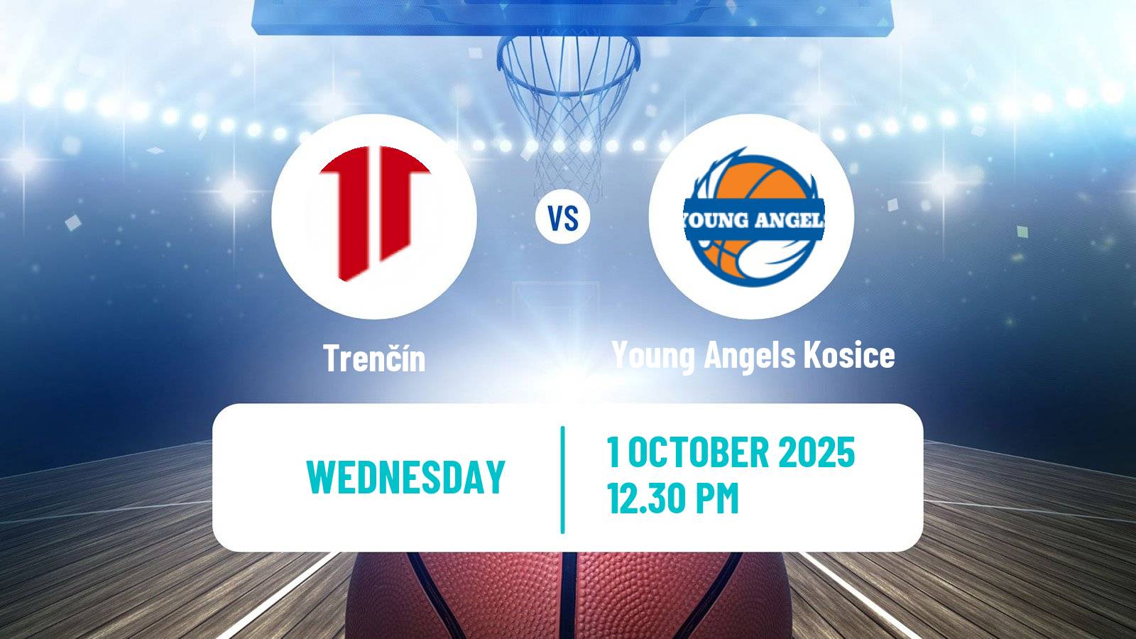 Basketball Slovak Extraliga Basketball Women Trenčín - Young Angels Kosice
