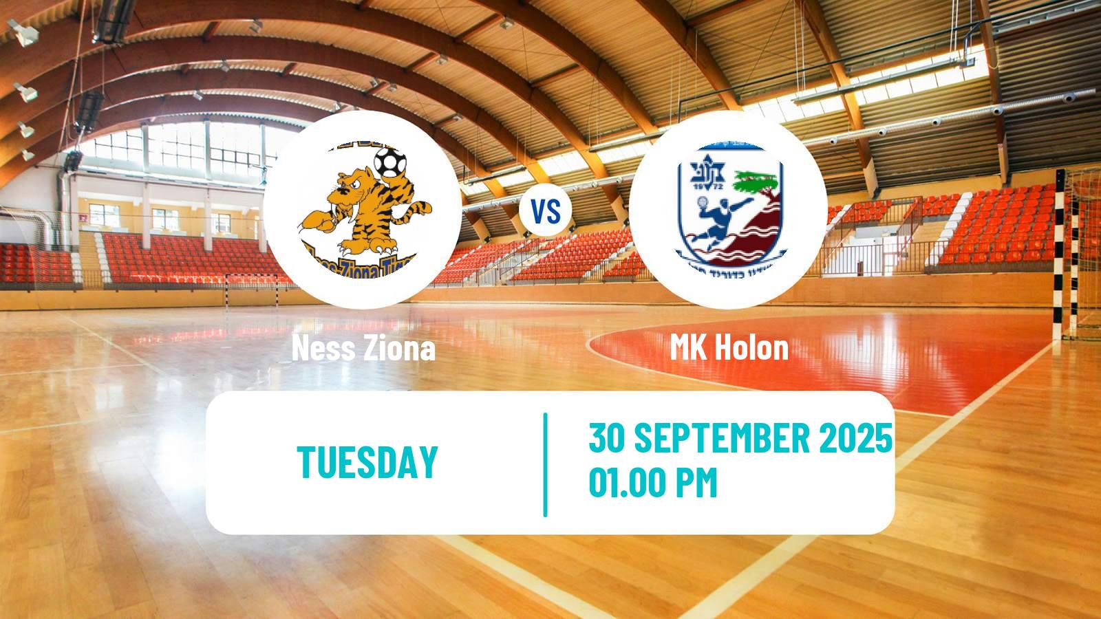 Handball Israeli Division 1 Handball Ness Ziona - MK Holon