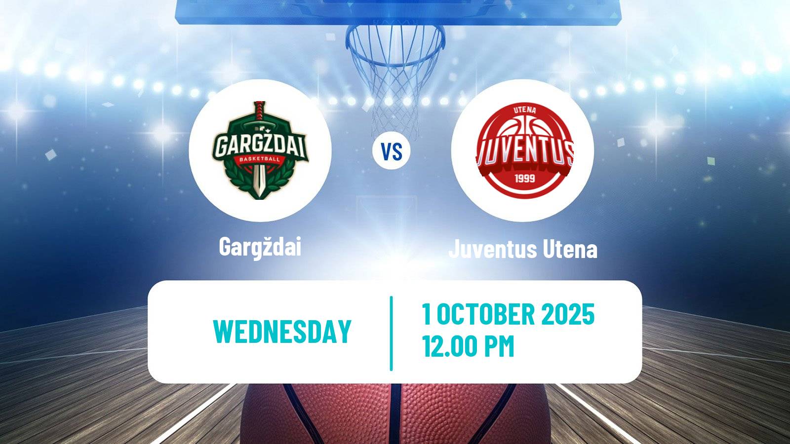 Basketball Lietuvos King Mindaugas Cup Gargždai - Juventus Utena