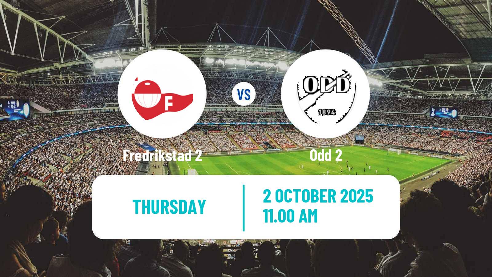 Soccer Norwegian Division 3 - Group 6 Fredrikstad 2 - Odd 2