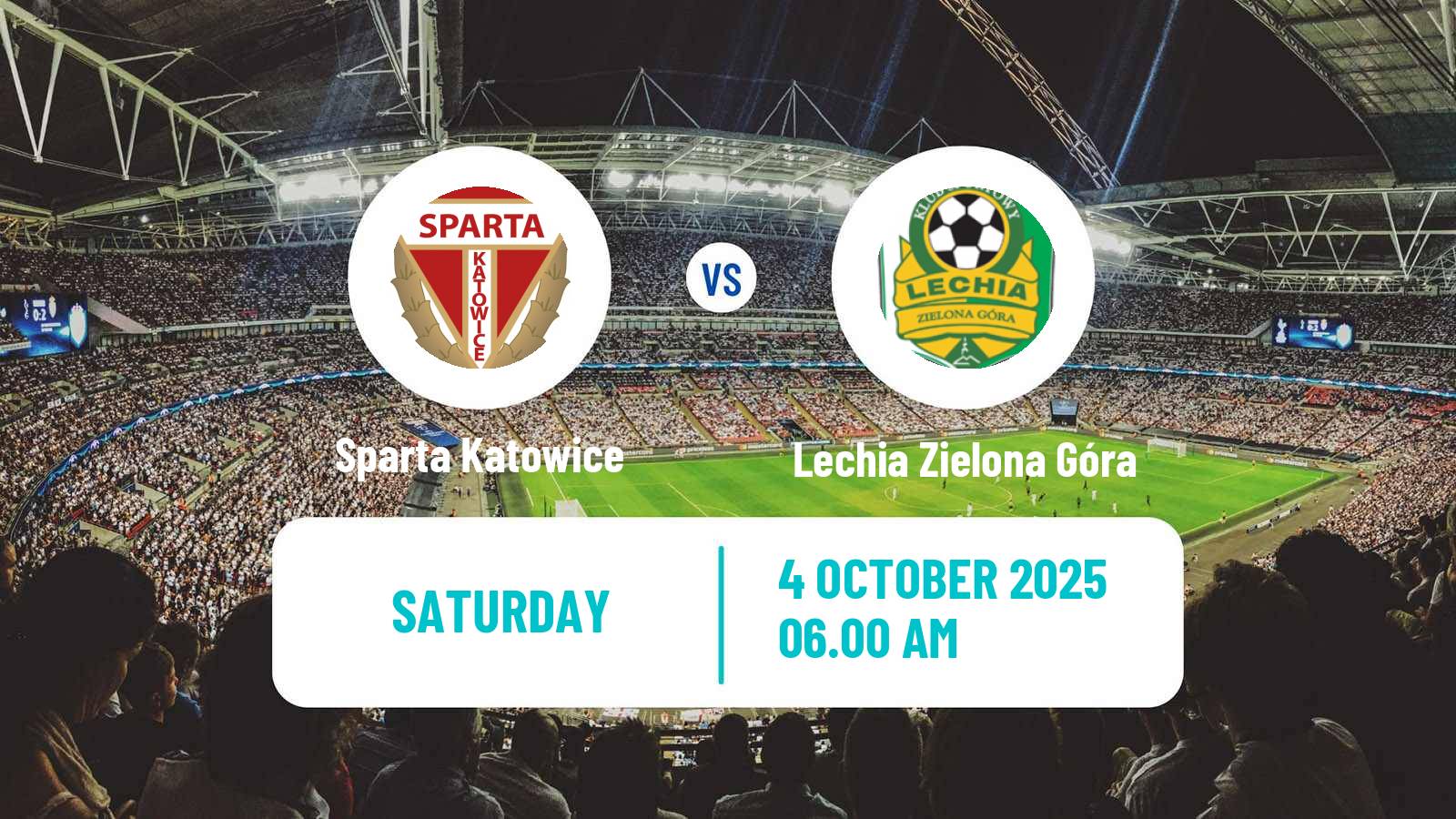 Soccer Polish Division 3 - Group III Sparta Katowice - Lechia Zielona Góra
