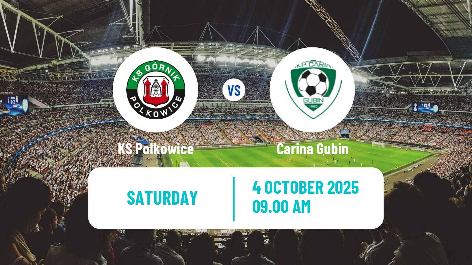Soccer Polish Division 3 - Group III Polkowice - Carina Gubin