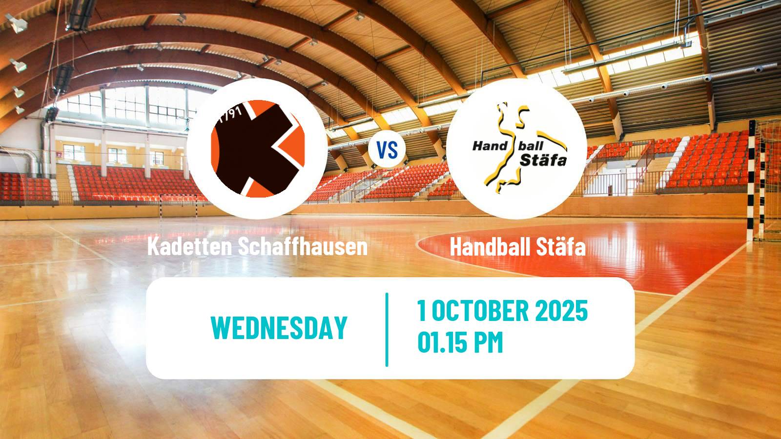 Handball Swiss NLA Handball Kadetten Schaffhausen - Handball Stäfa