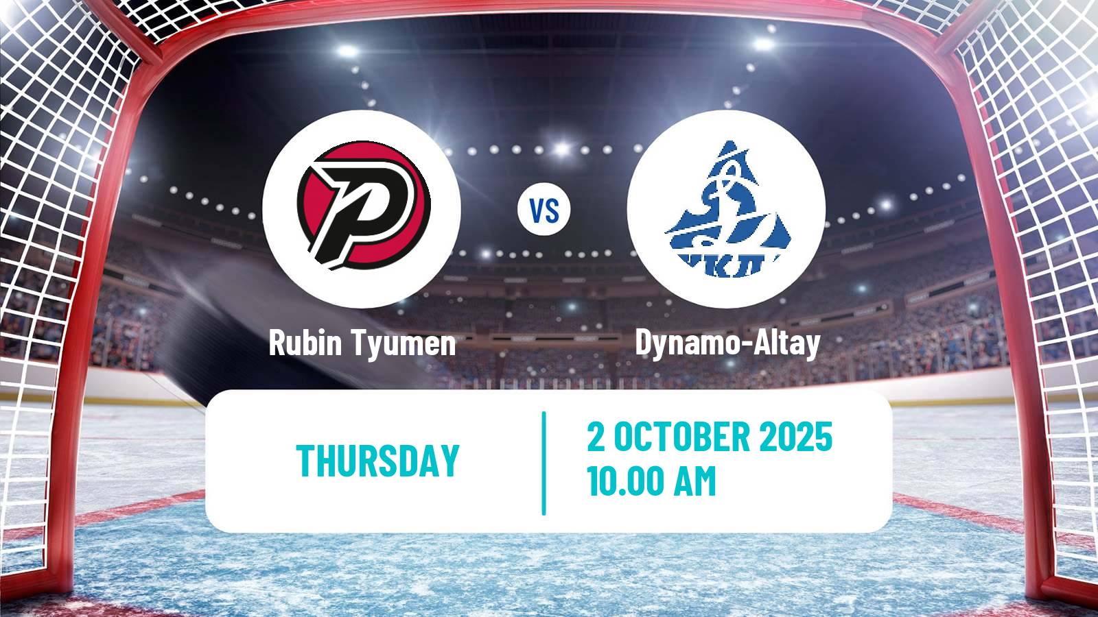 Hockey VHL Rubin Tyumen - Dynamo-Altay