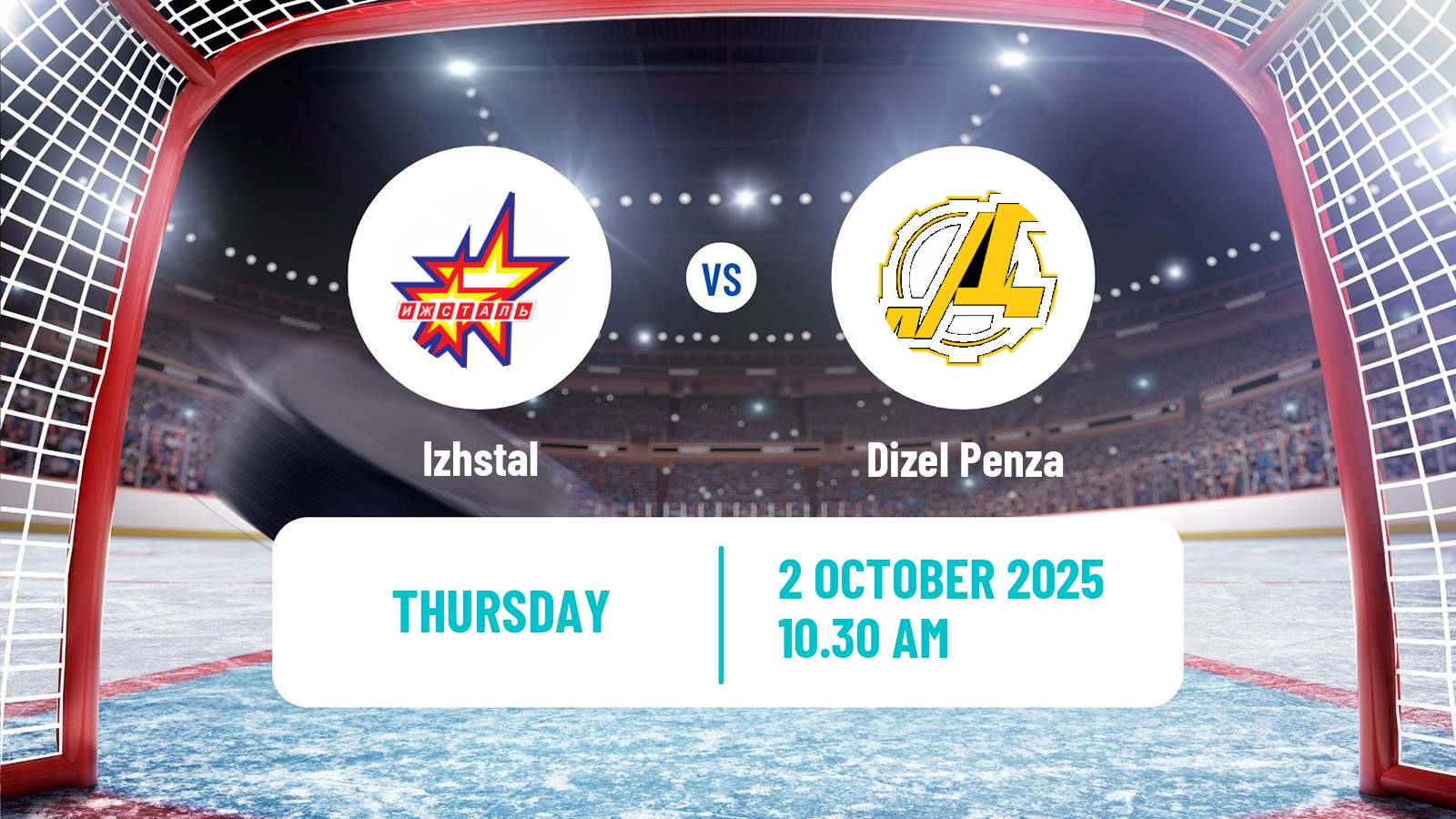 Hockey VHL Izhstal - Dizel Penza