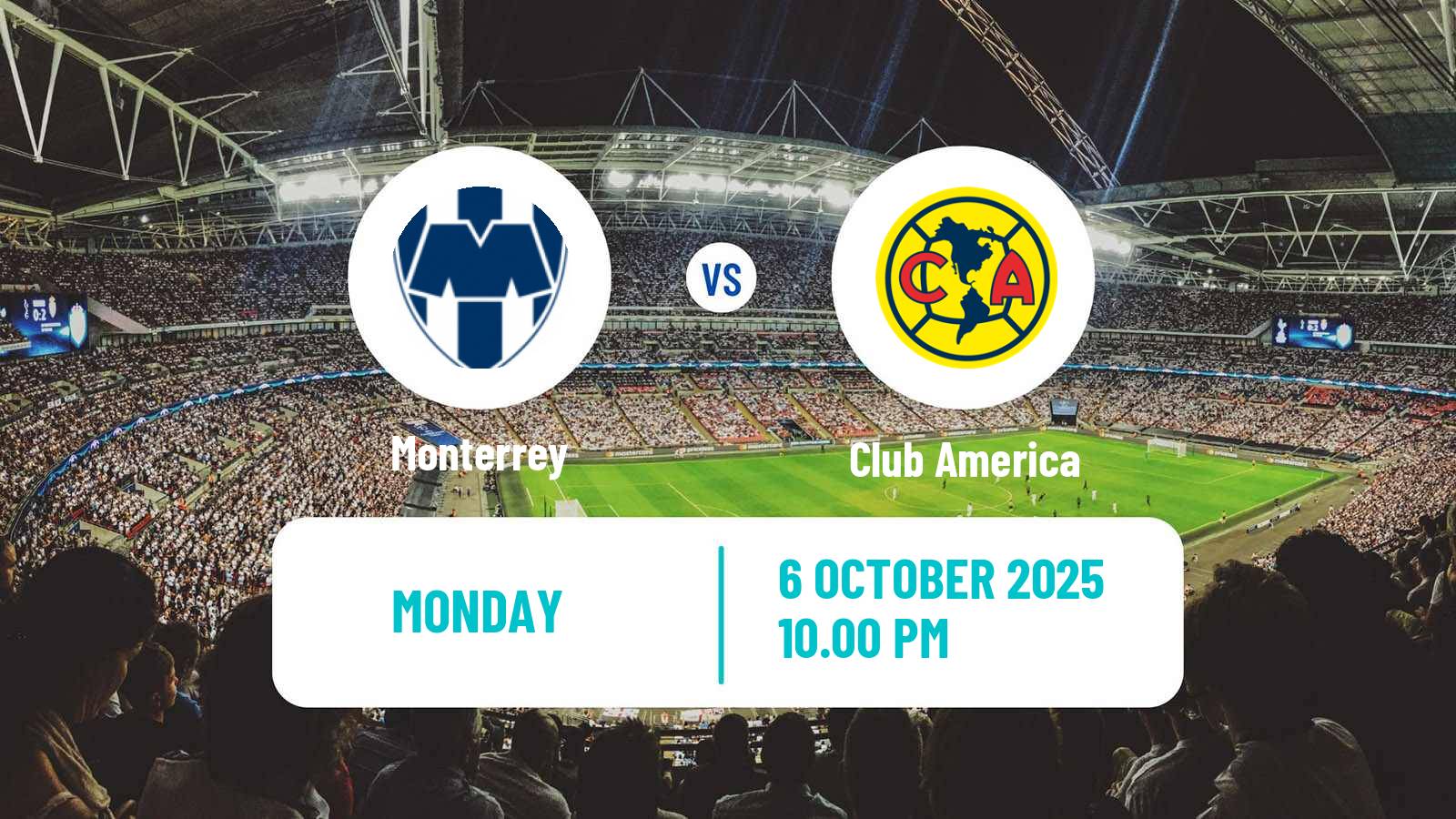 Soccer Mexican Liga MX Women Monterrey - Club America