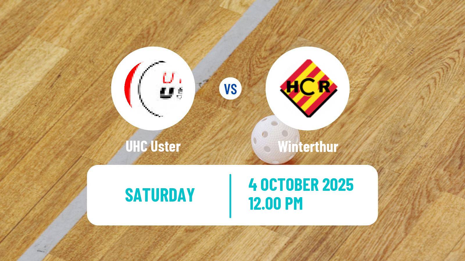 Floorball Swiss NLA Floorball Uster - Winterthur