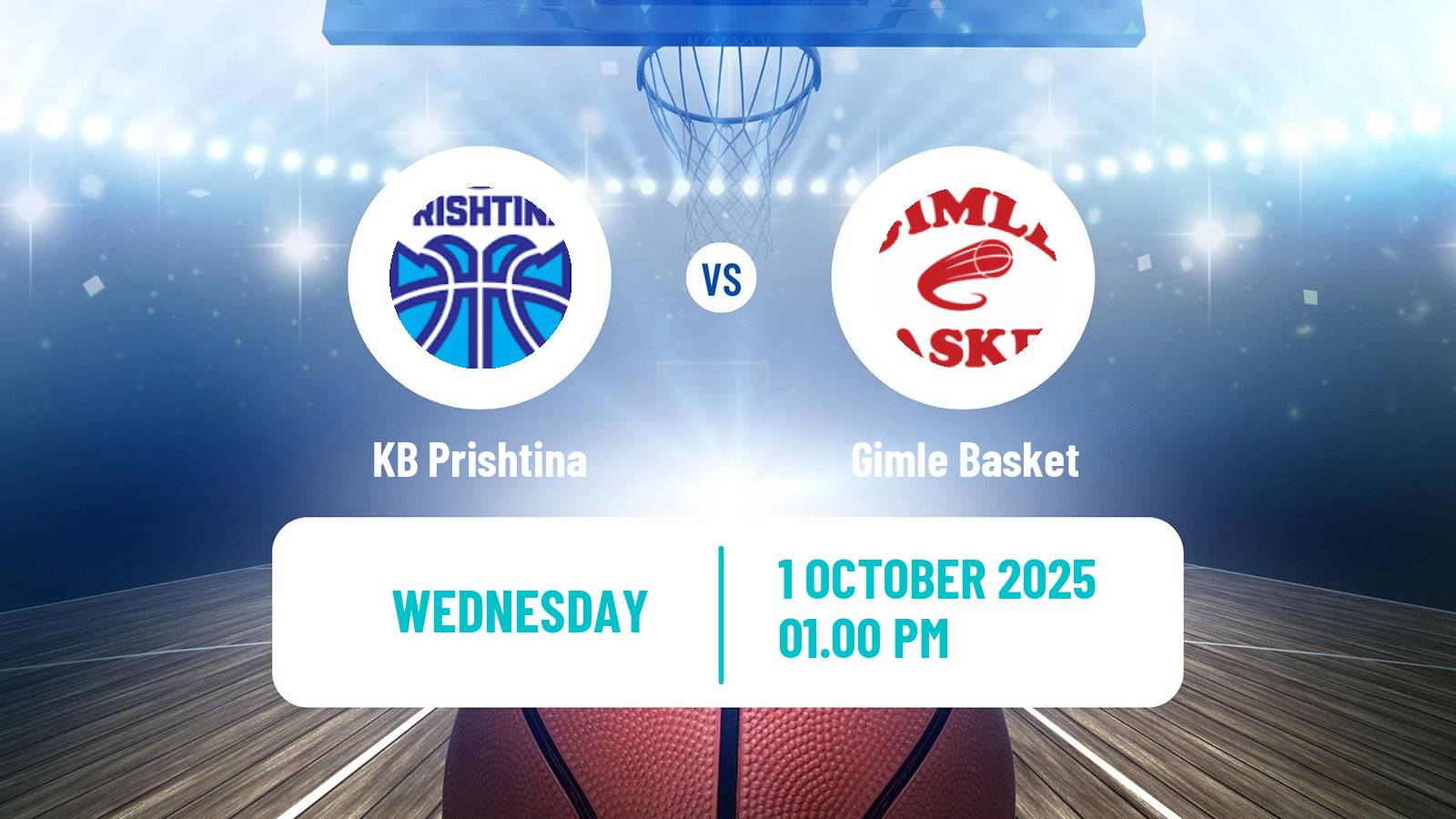 Basketball ENBL Prishtina - Gimle