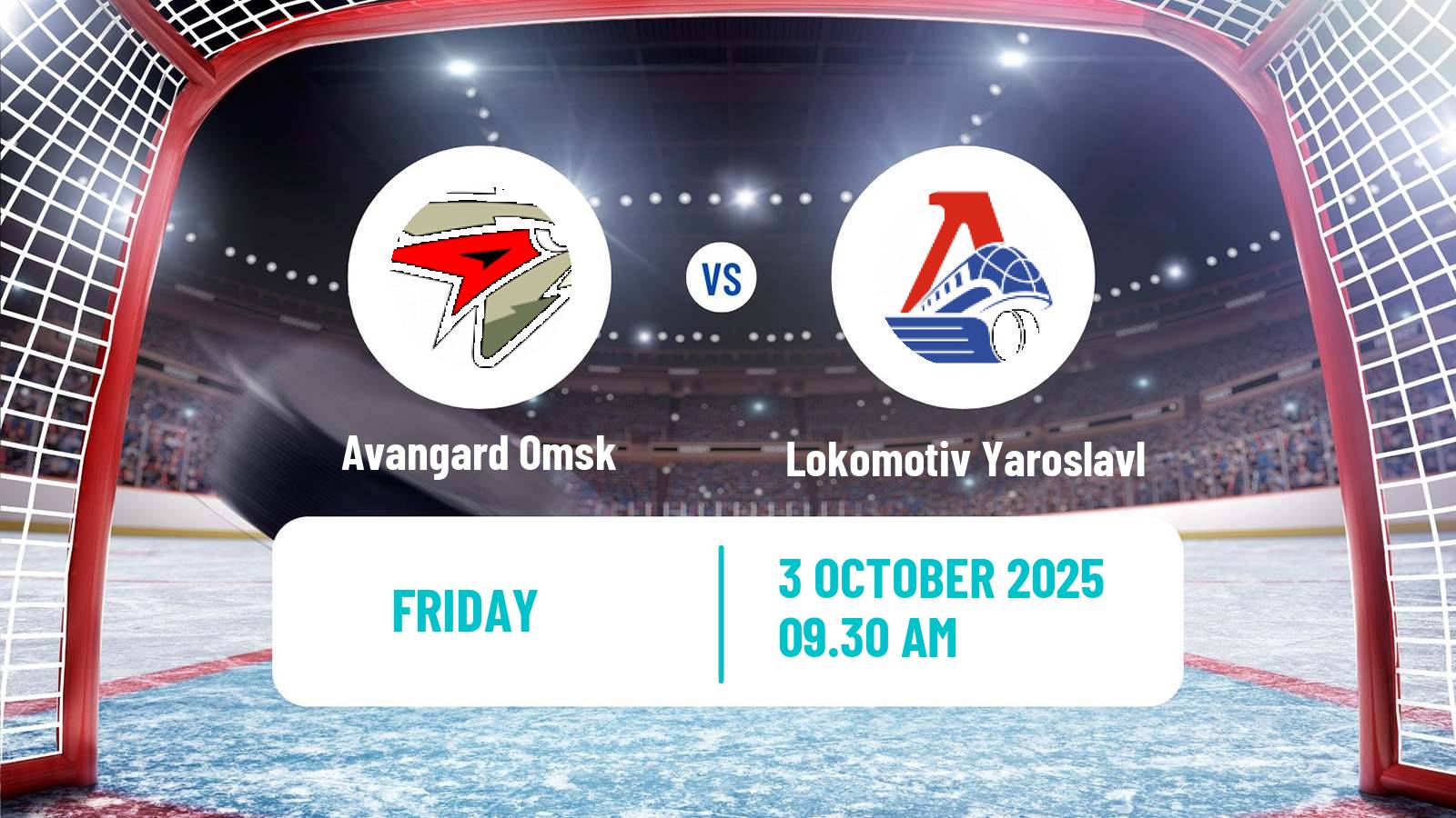 Hockey KHL Avangard Omsk - Lokomotiv Yaroslavl