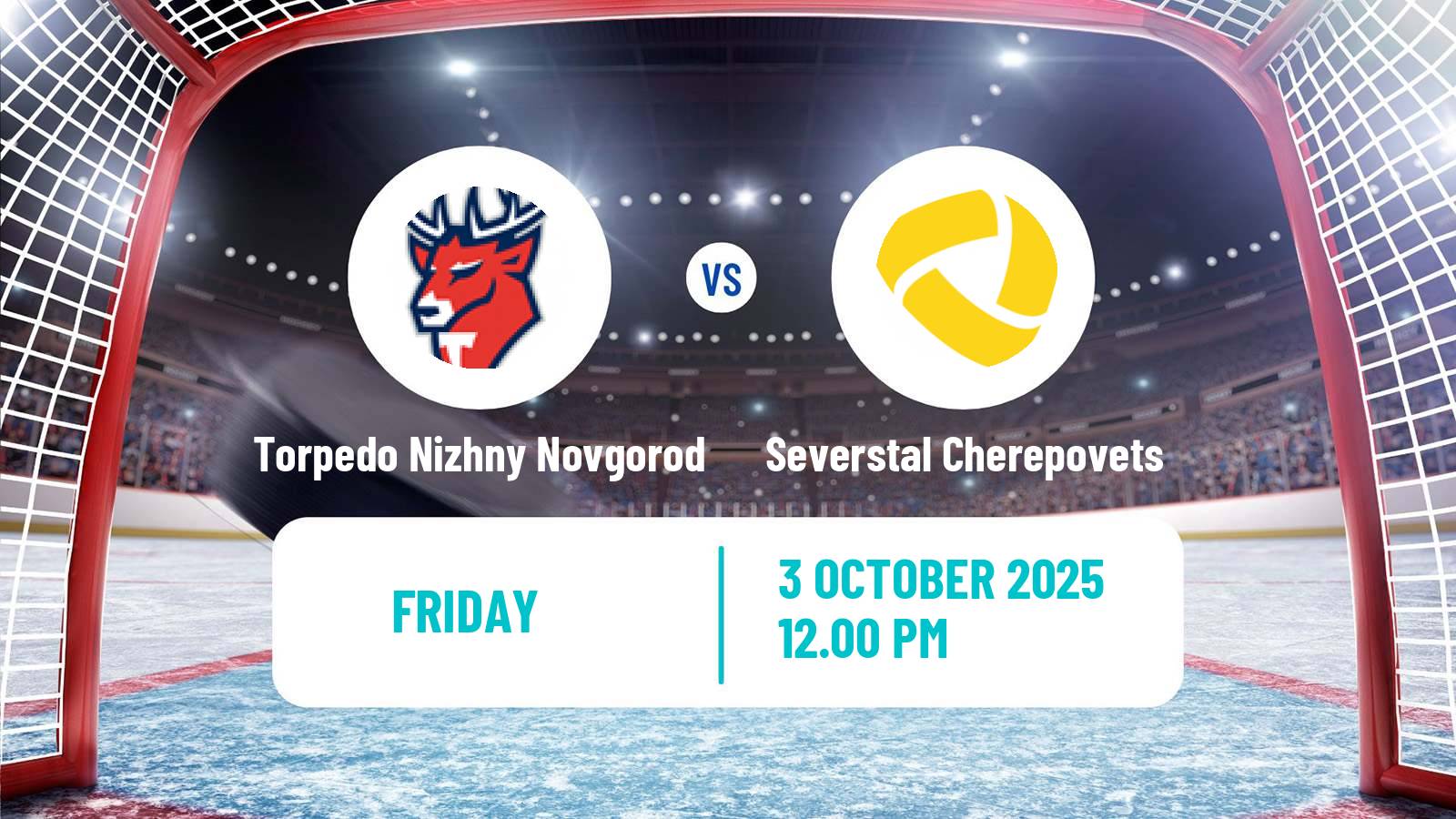 Hockey KHL Torpedo Nizhny Novgorod - Severstal Cherepovets