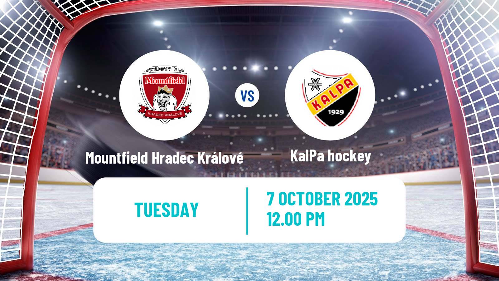 Hockey Champions League Ice Hockey Mountfield Hradec Králové - KalPa