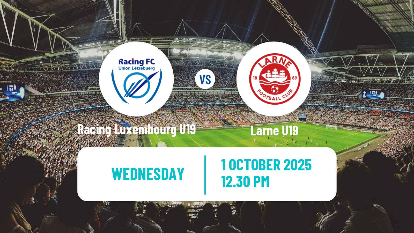 Soccer UEFA Youth League Racing Luxembourg U19 - Larne U19