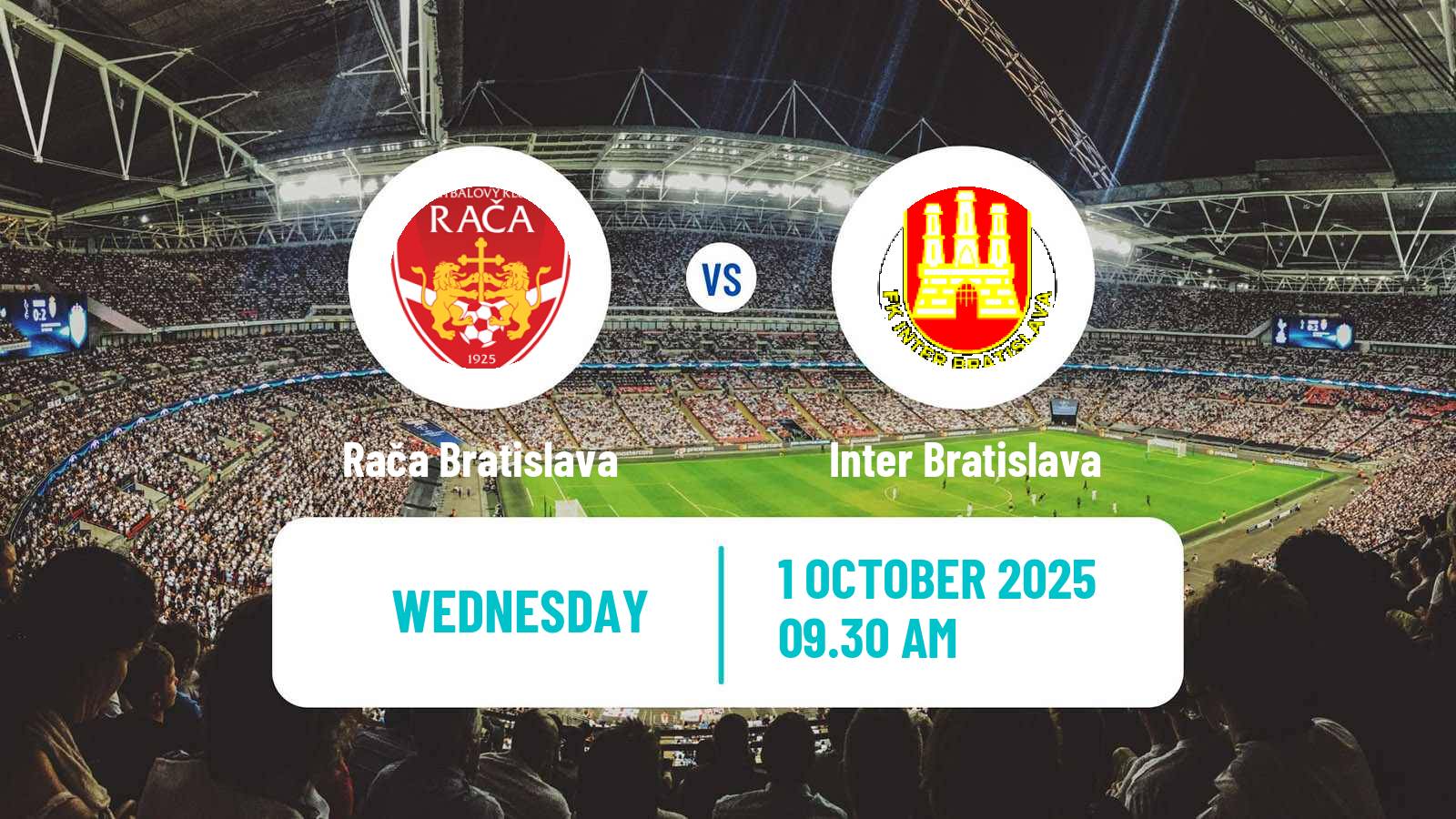 Soccer Slovak Cup Rača Bratislava - Inter Bratislava