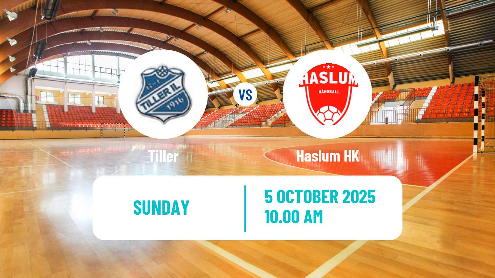 Handball Norwegian 1 Division Handball Tiller - Haslum HK