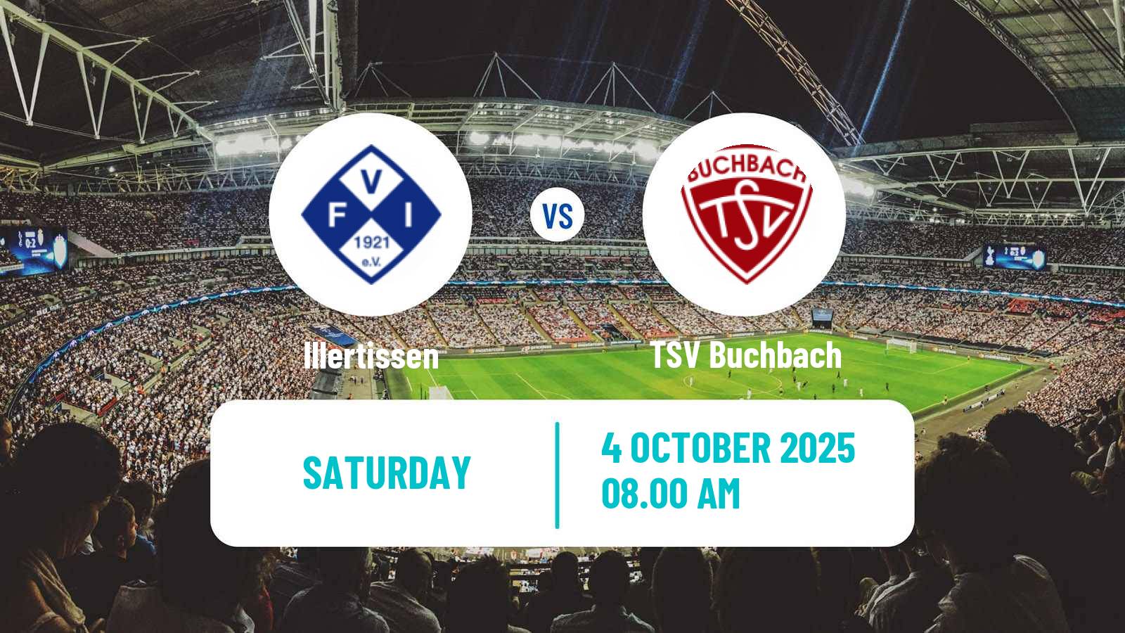 Soccer German Regionalliga Bayern Illertissen - Buchbach