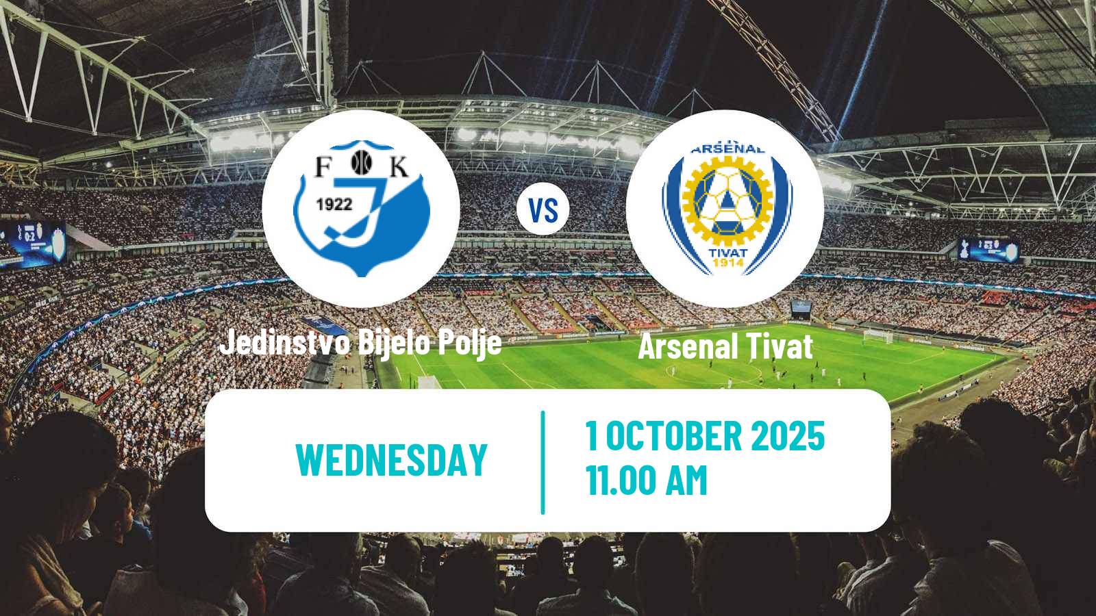 Soccer Montenegrin First League Jedinstvo Bijelo Polje - Arsenal Tivat