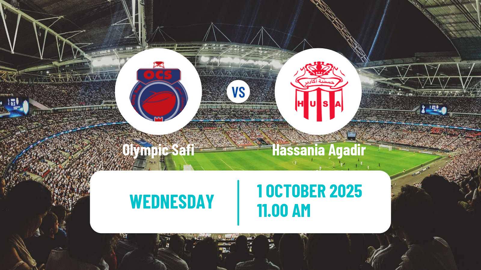 Soccer Moroccan Botola Olympic Safi - Hassania Agadir