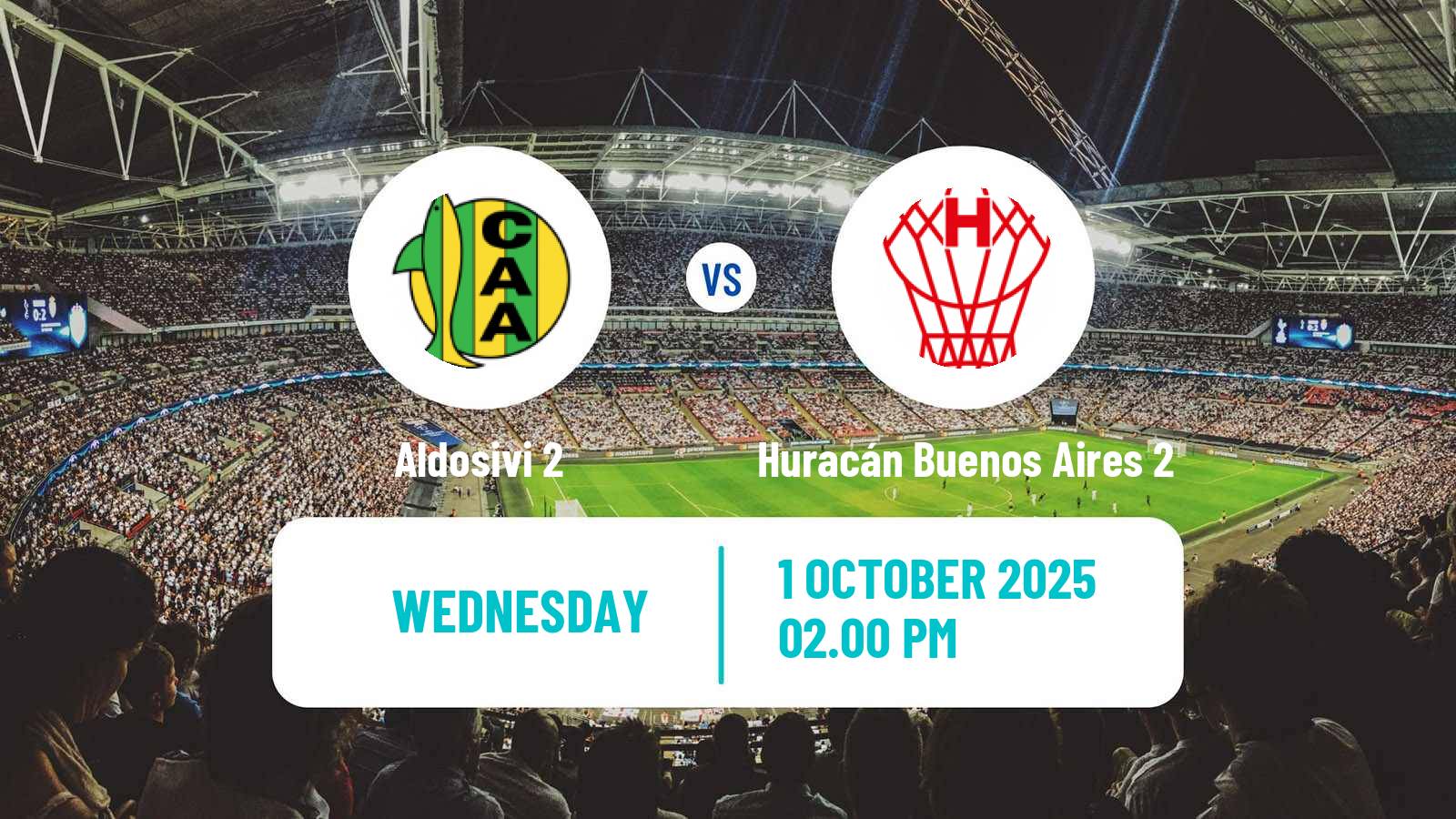 Soccer Argentinian Reserve League Aldosivi 2 - Huracán Buenos Aires 2