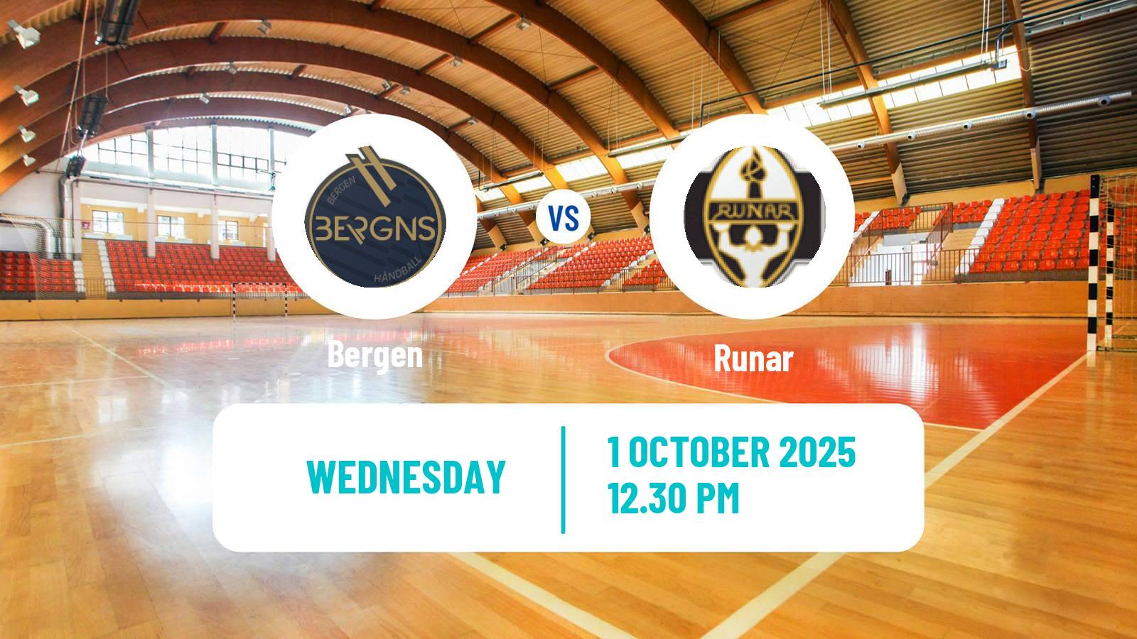 Handball Norwegian NM Cup Handball Bergen - Runar