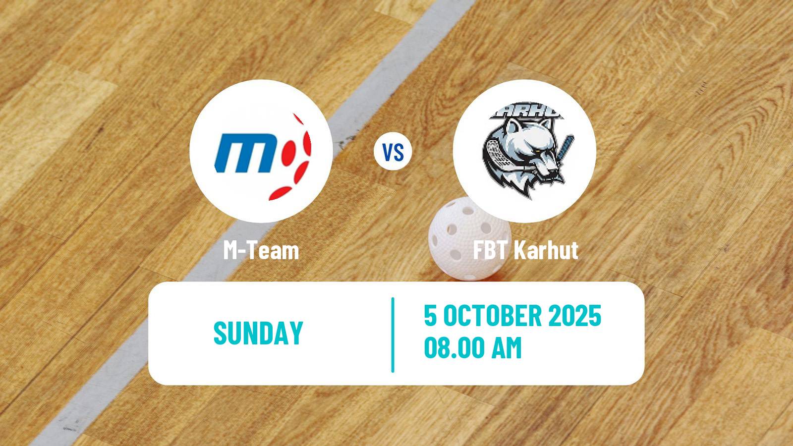 Floorball Finnish Divari M-Team - Karhut