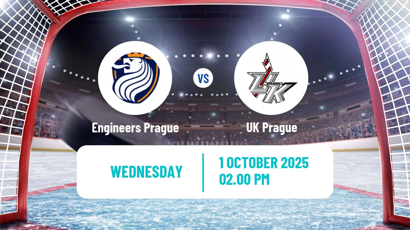 Hockey Czech ULLH Engineers Prague - UK Prague