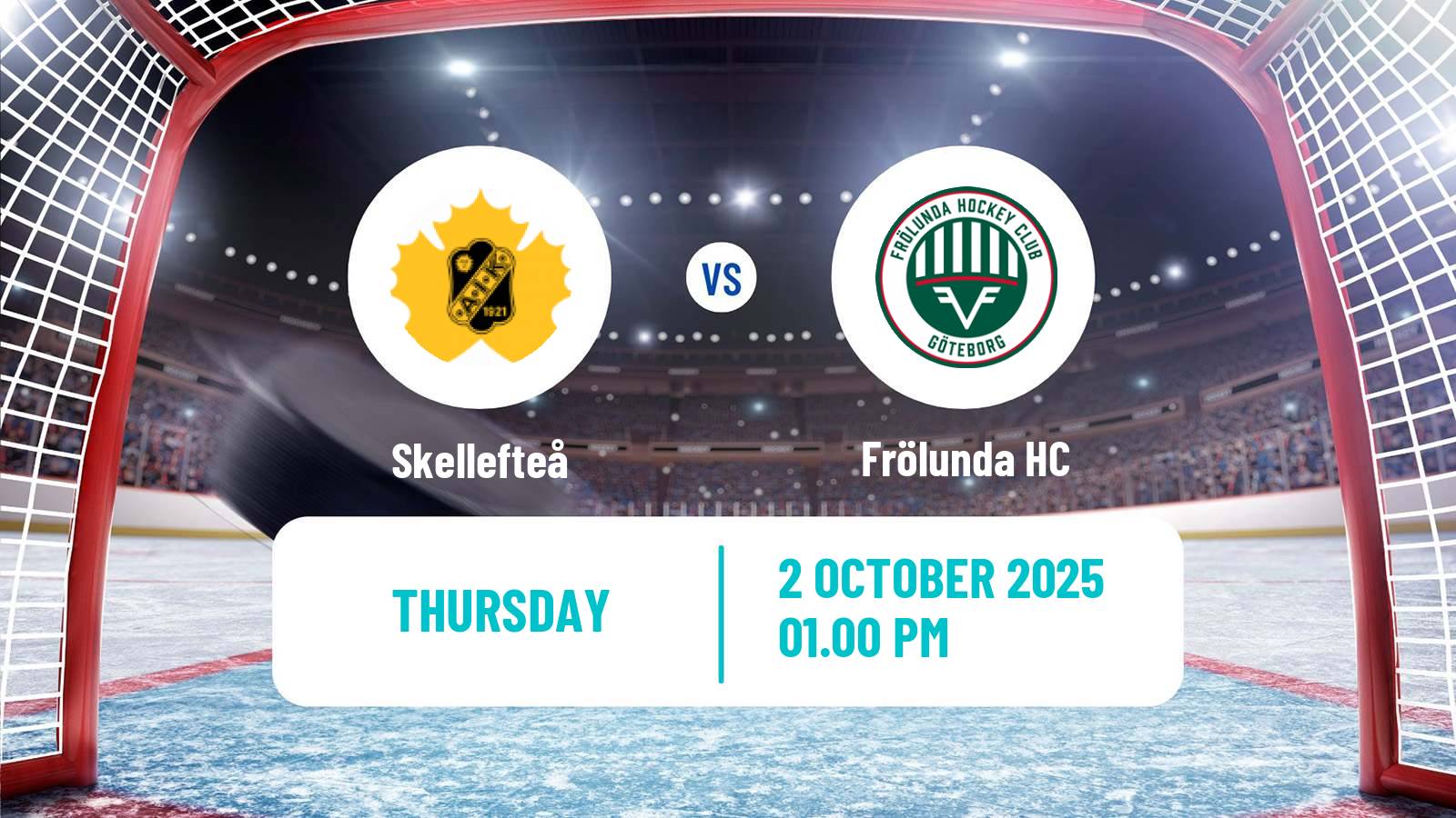 Hockey SHL Skellefteå - Frölunda