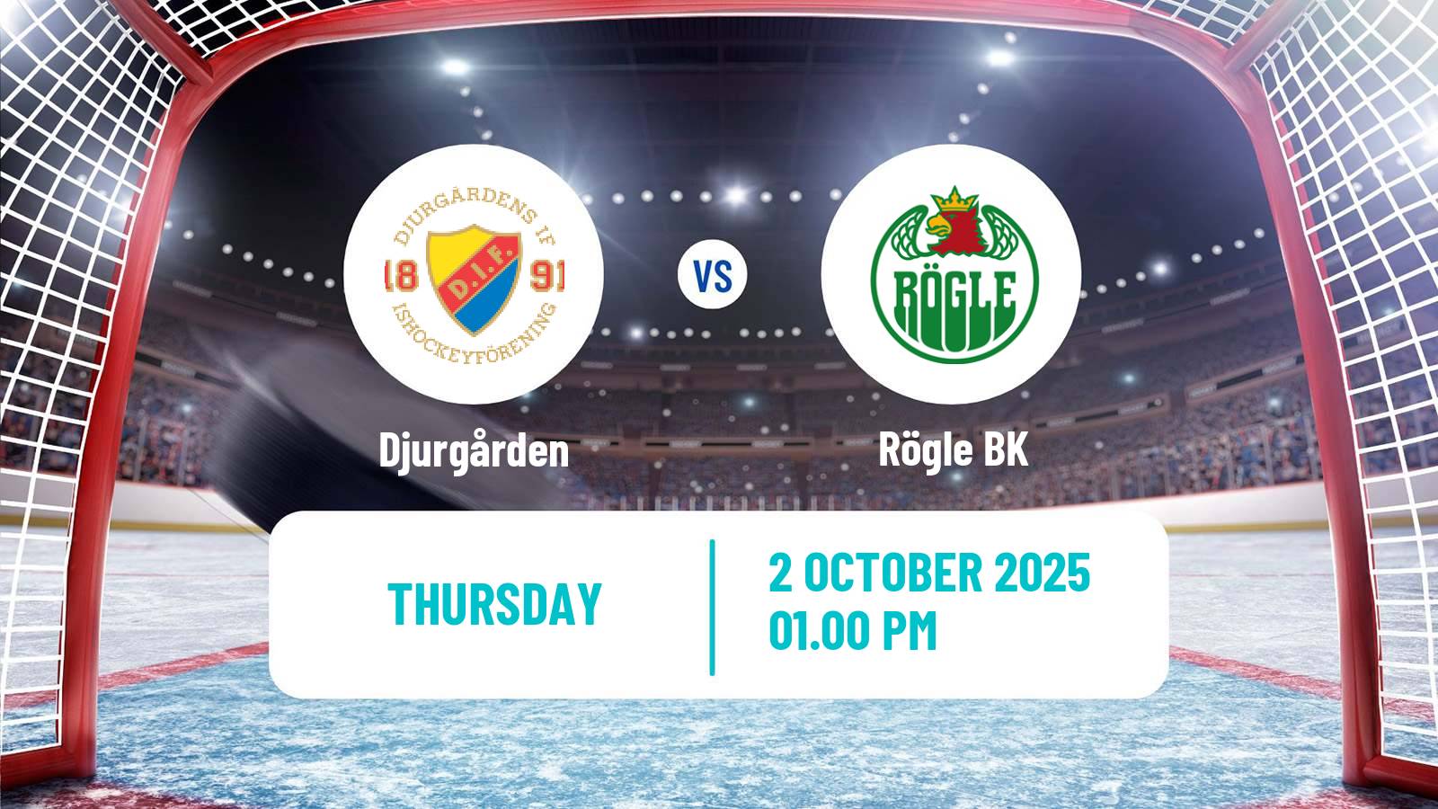 Hockey SHL Djurgården - Rögle