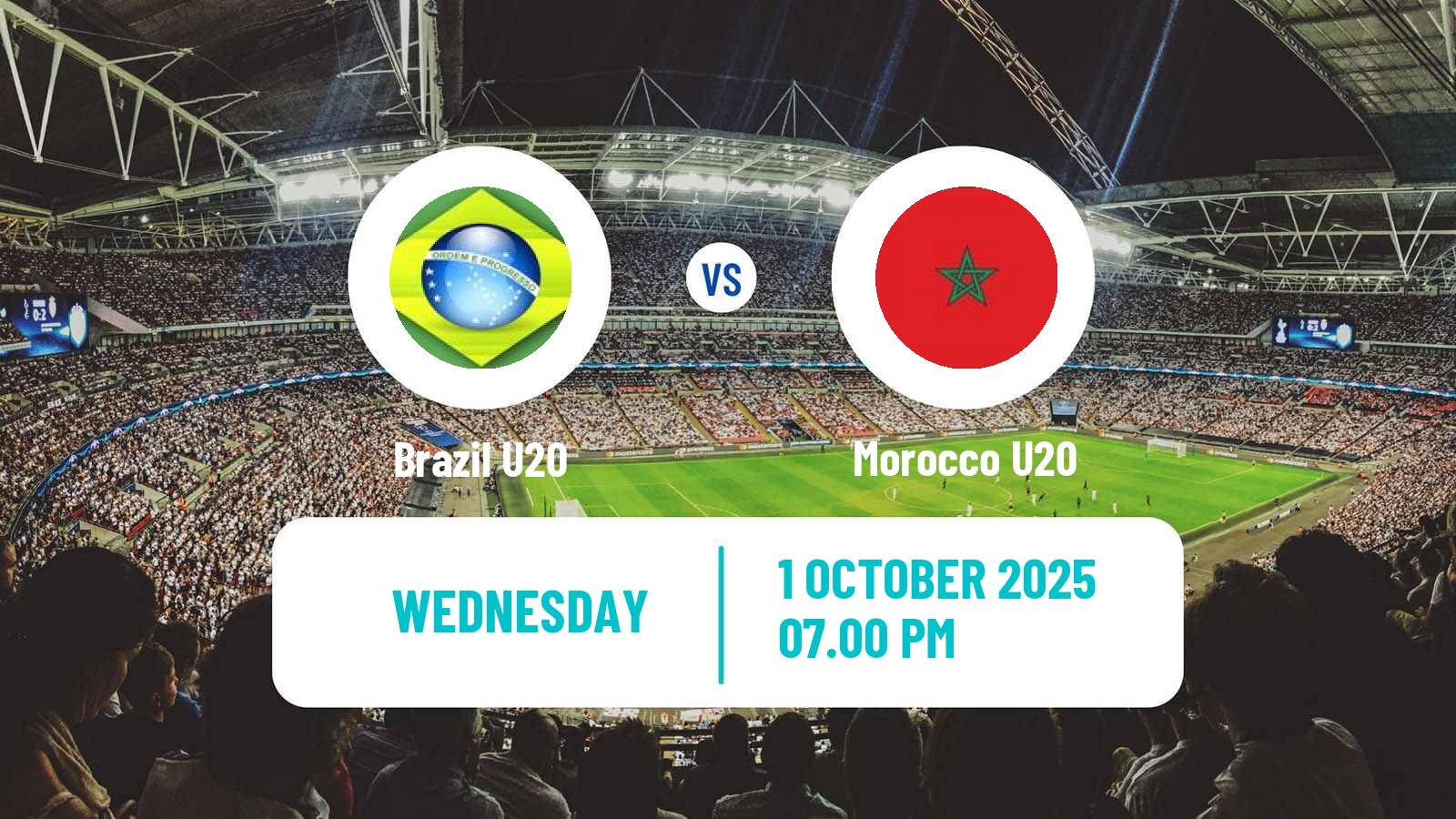 Soccer FIFA World Cup U20 Brazil U20 - Morocco U20