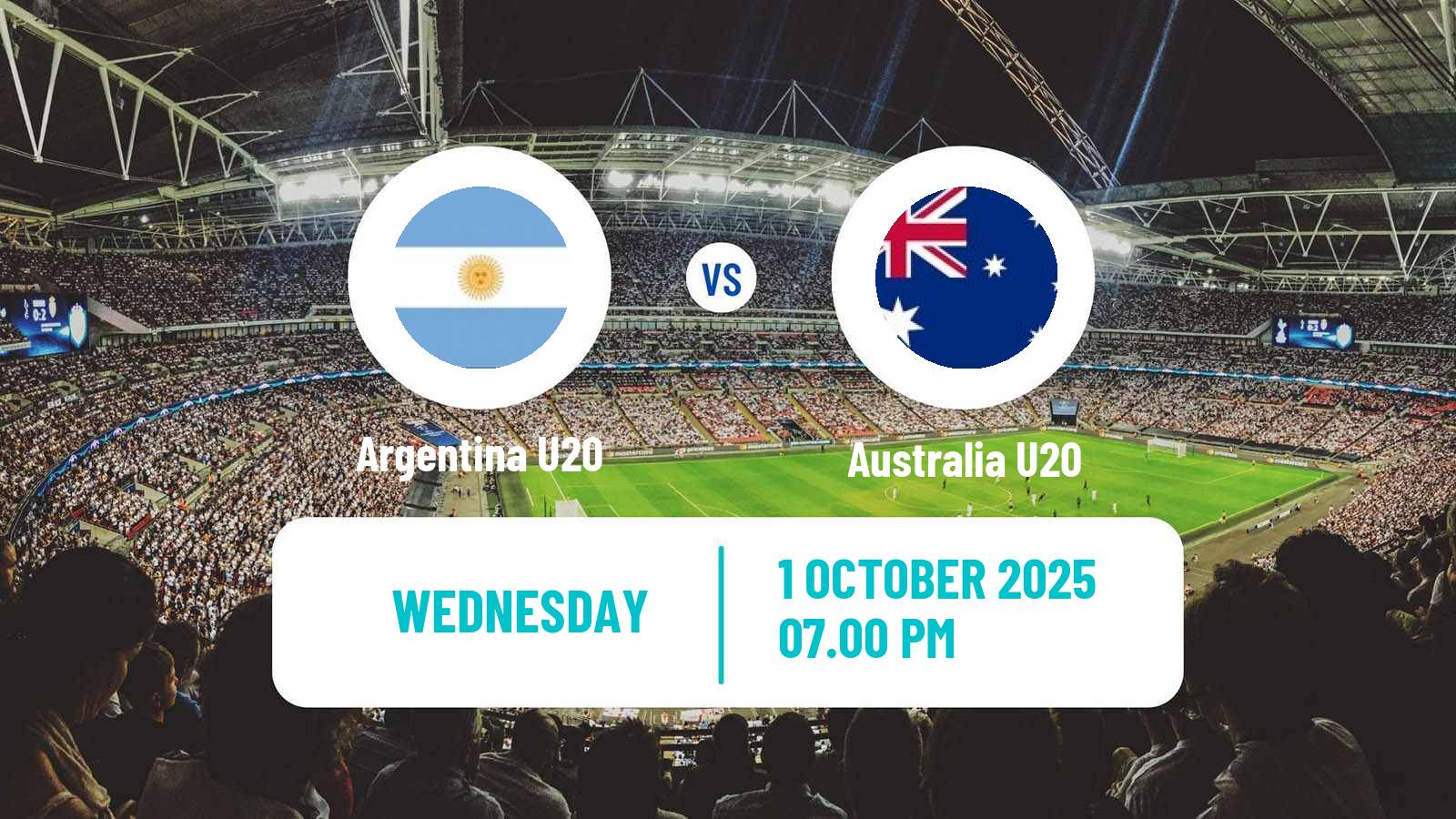Soccer FIFA World Cup U20 Argentina U20 - Australia U20